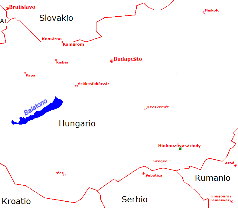 Hódmezővásárhely situas sud-oriente en Hungario